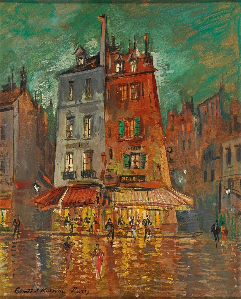 Konstantin Korovin - Luci notturne Parigi